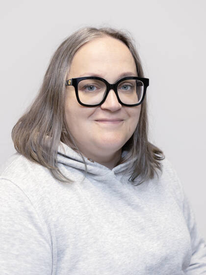 Lähikuvassa Hanna Leppänen.