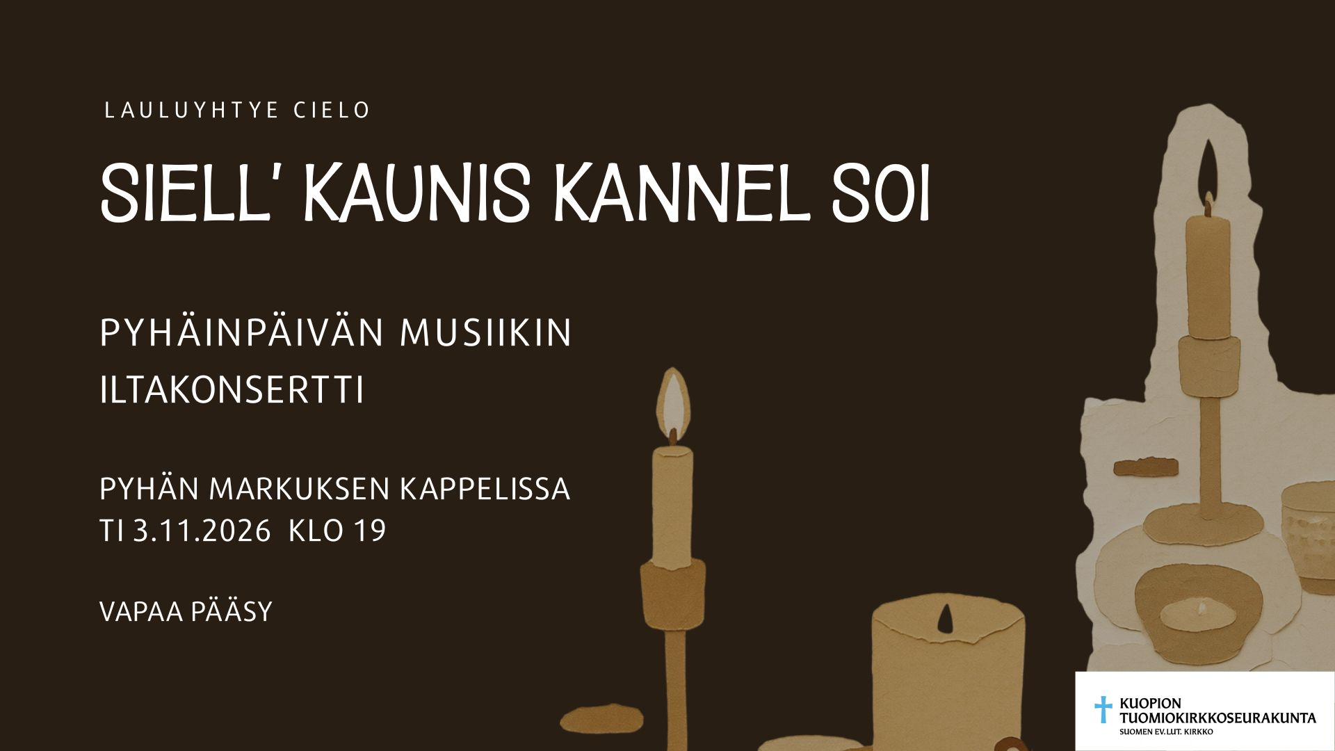 Siell kaunis kannel soi -iltakonsertti