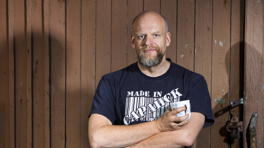 Janne Saarinen lähikuvassa.